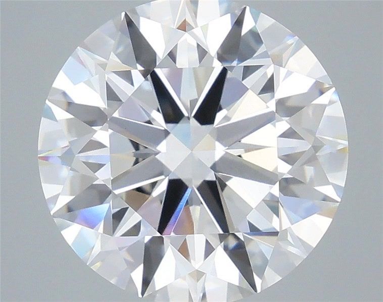7.04 ct. round Lab Grown Diamond front image