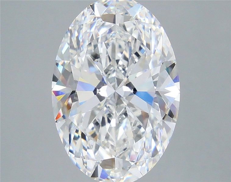 5.53 ct. oval Lab Grown Diamond front image