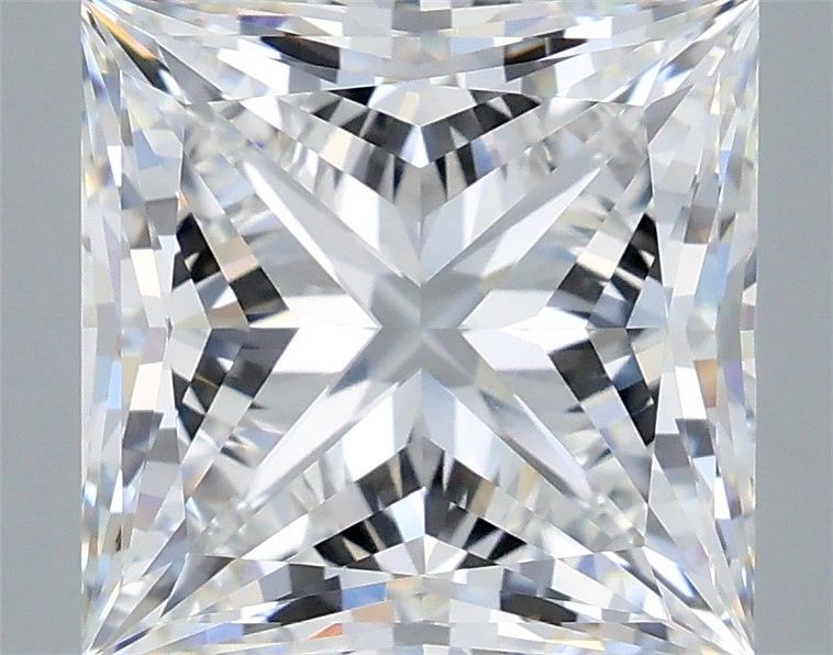 5.05 ct. princess Lab Grown Diamond front image