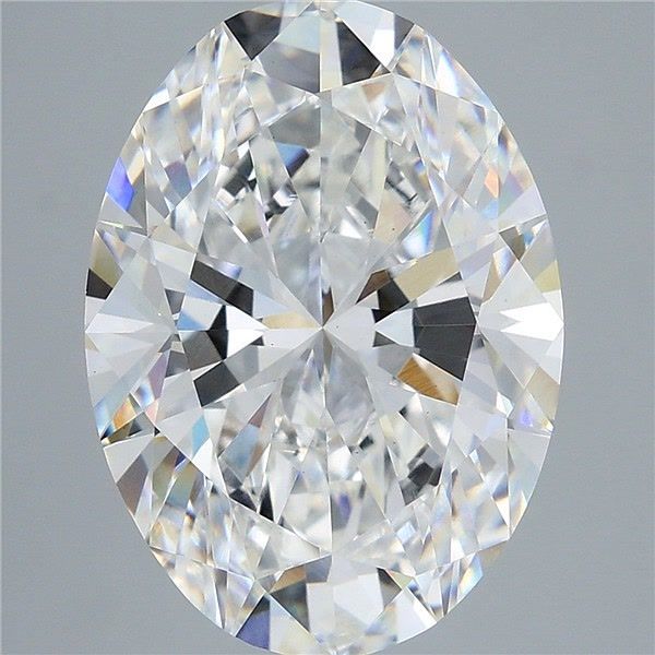 8.07 ct. oval Lab Grown Diamond front image