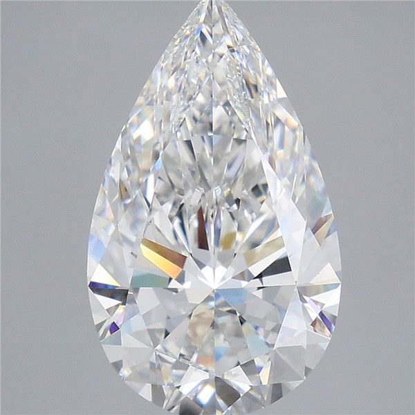 5.57 ct. pear Lab Grown Diamond front image