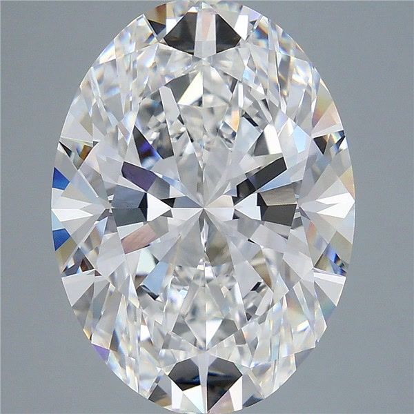 9.52 ct. oval Lab Grown Diamond front image
