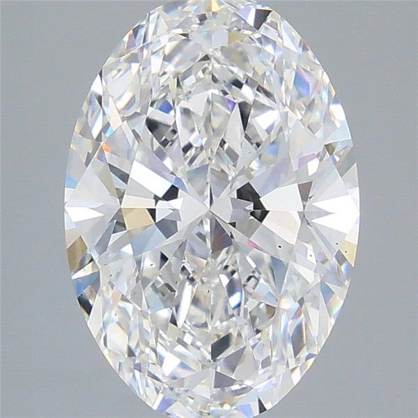 4.10 ct. oval Lab Grown Diamond front image