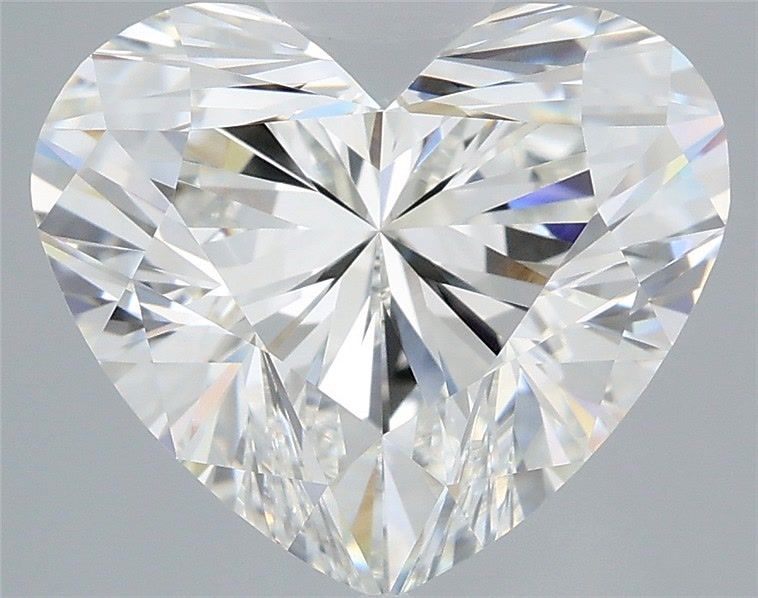 5.07 ct. heart Lab Grown Diamond front image