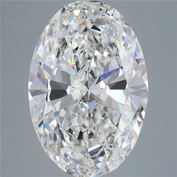 9.00 ct. oval Lab Grown Diamond front image