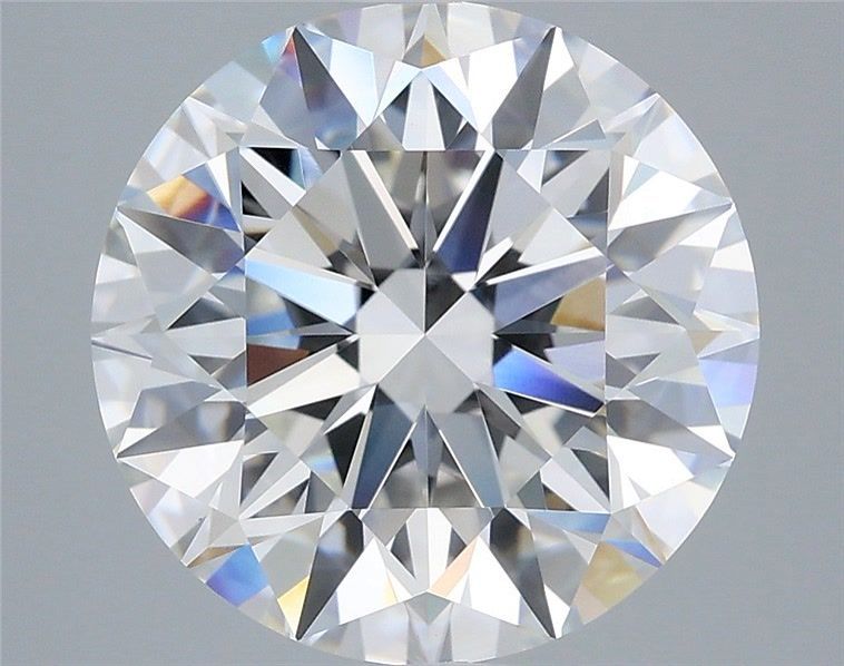 6.04 ct. round Lab Grown Diamond front image