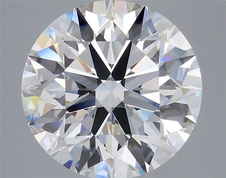 7.04 ct. round Lab Grown Diamond front image