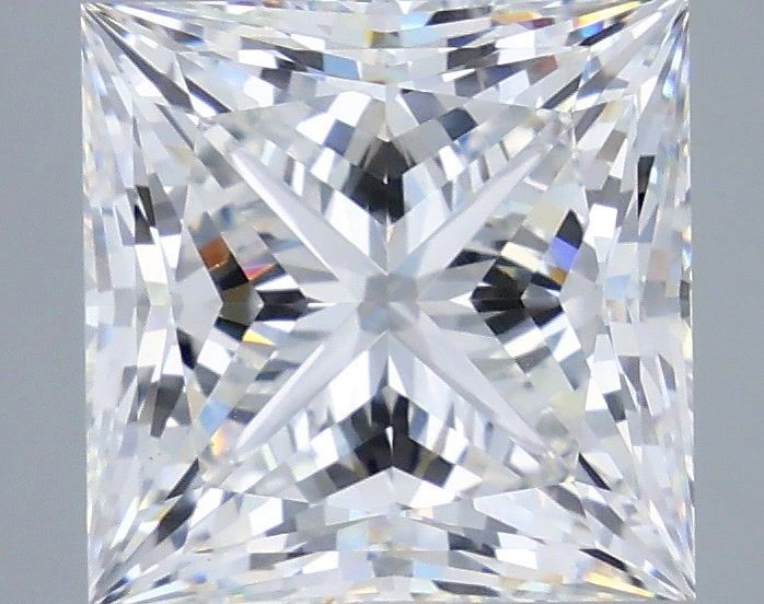 5.56 ct. princess Lab Grown Diamond front image