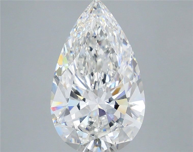 6.55 ct. pear Lab Grown Diamond front image