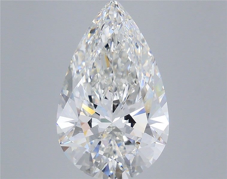 7.07 ct. pear Lab Grown Diamond front image