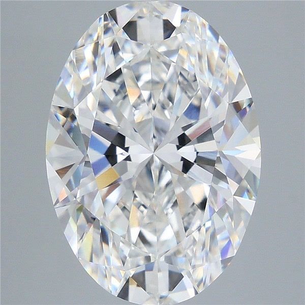 7.53 ct. oval Lab Grown Diamond front image
