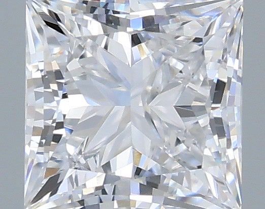 0.54 ct. princess Lab Grown Diamond front image