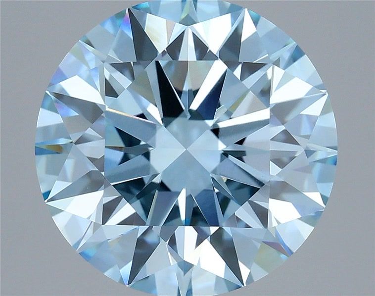 5.02 ct. round Lab Grown Diamond front image