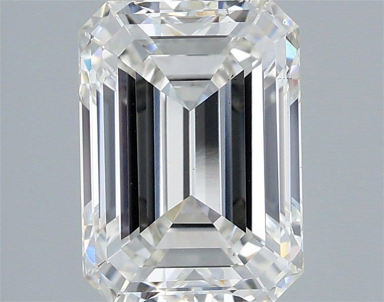 2.91 ct. emerald Lab Grown Diamond front image