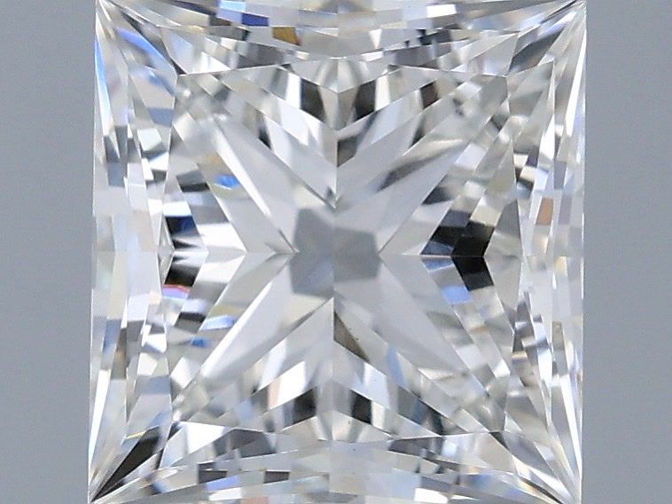 2.01 ct. princess Lab Grown Diamond front image