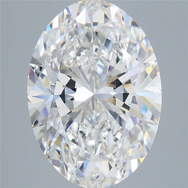 4.05 ct. oval Lab Grown Diamond front image