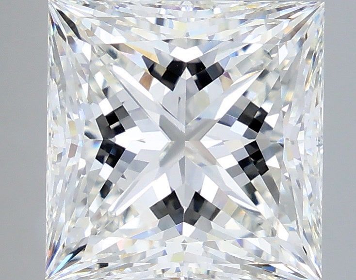 6.01 ct. princess Lab Grown Diamond front image