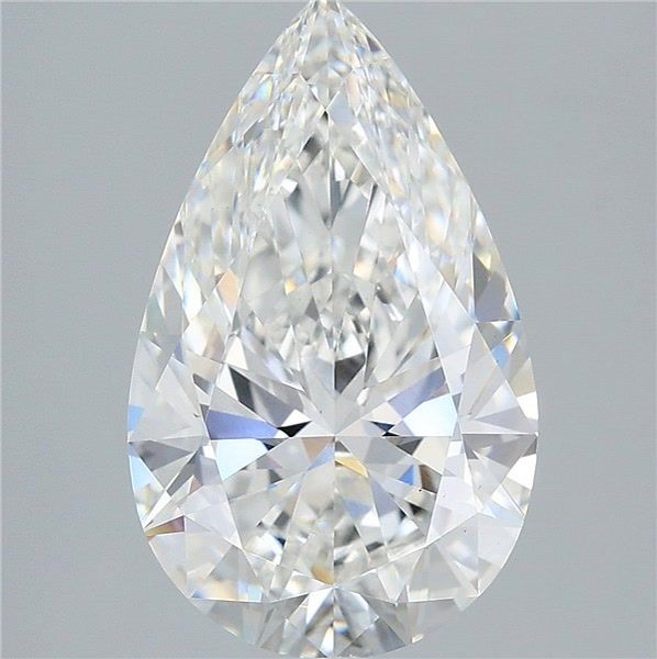 4.58 ct. pear Lab Grown Diamond front image
