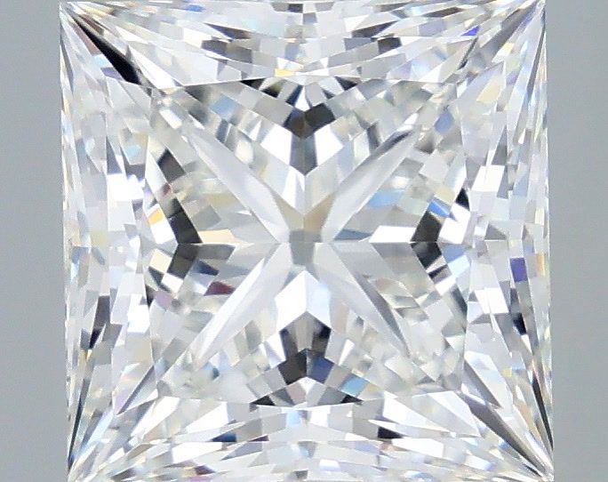 5.07 ct. princess Lab Grown Diamond front image