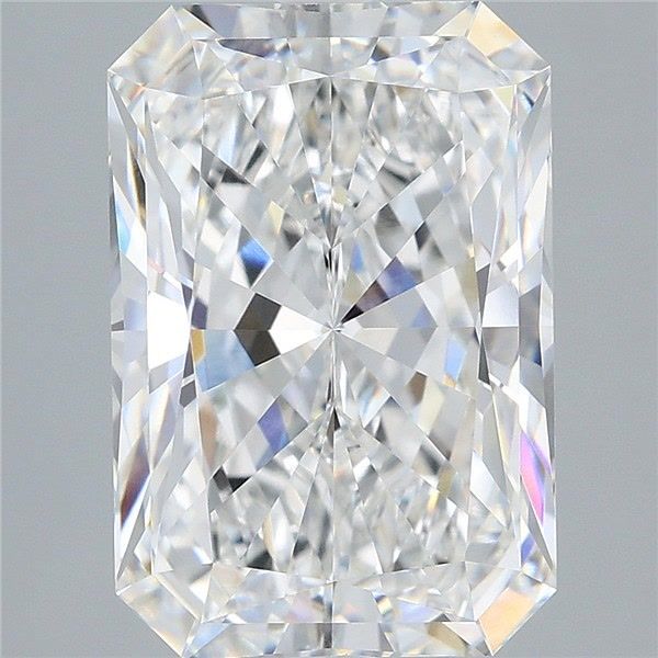 6.10 ct. radiant Lab Grown Diamond front image