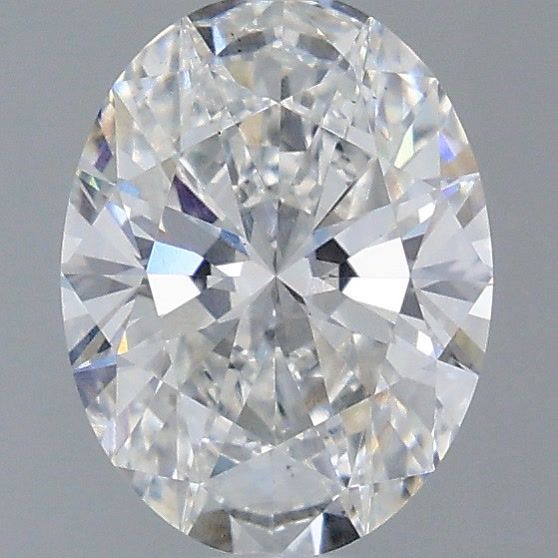 1.57 ct. oval Lab Grown Diamond front image