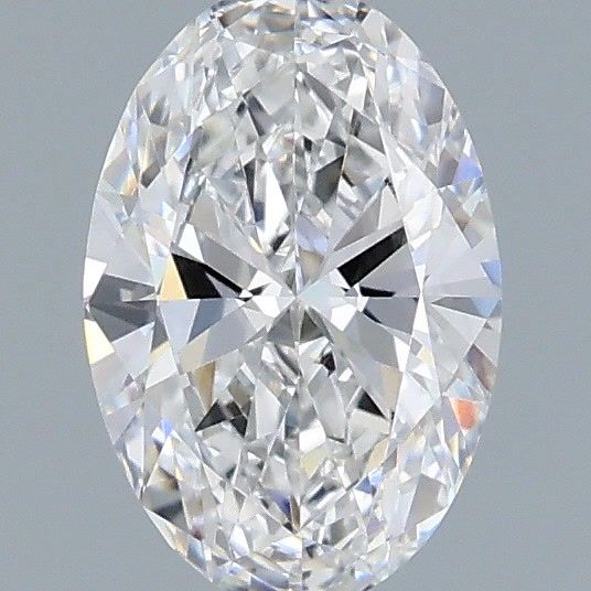 1 ct lab-grown Oval Diamond
