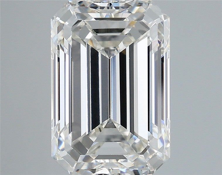 4.90 ct. emerald Lab Grown Diamond front image