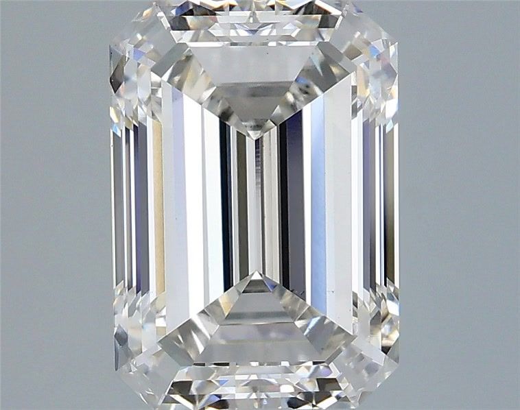 3.98 ct. emerald Lab Grown Diamond front image