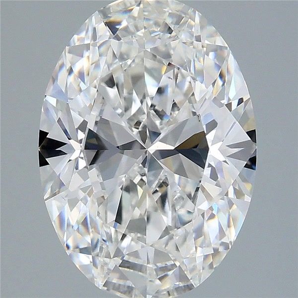 4.22 ct. oval Lab Grown Diamond front image