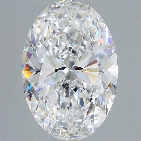 4.05 ct. oval Lab Grown Diamond front image