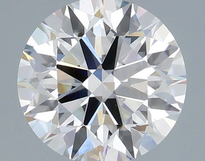 2.50 ct. round Lab Grown Diamond front image