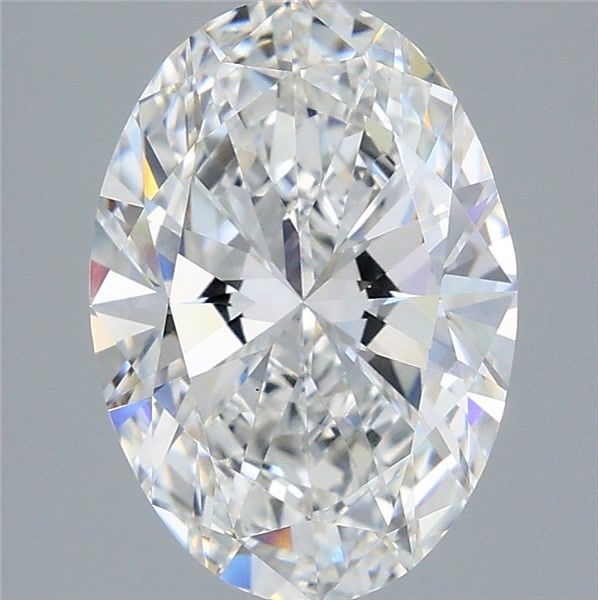 3.50 ct. oval Lab Grown Diamond front image
