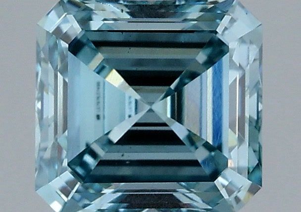 1 ct lab-grown Asscher Diamond