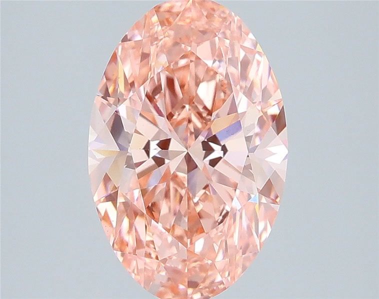 3.01 ct. oval Lab Grown Diamond front image