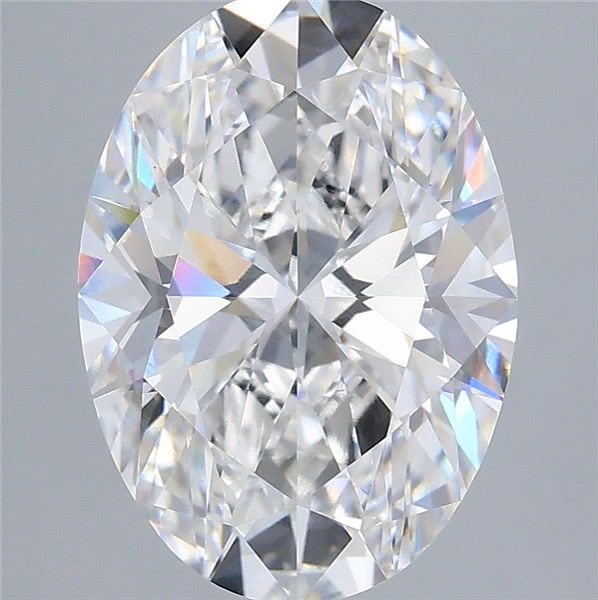 3.78 ct. oval Lab Grown Diamond front image