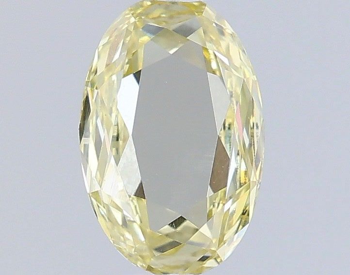 0.52 CT Fancy Light Yellow ROSE