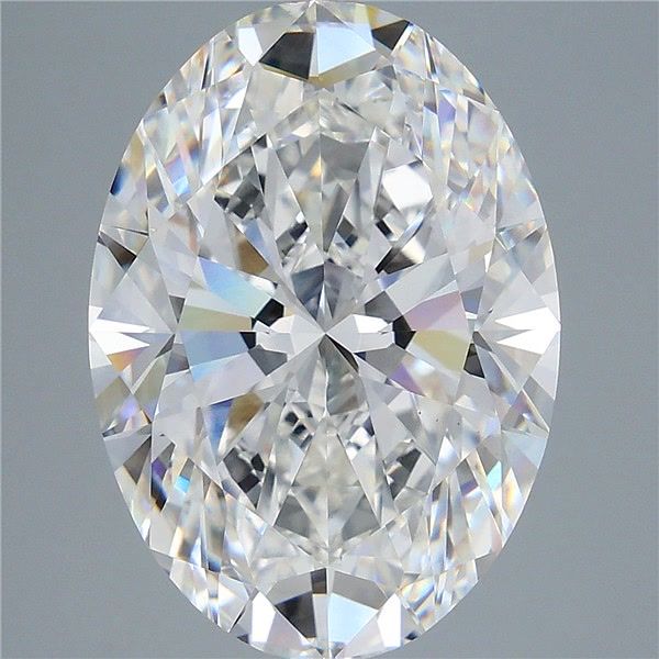 11.07 ct. oval Lab Grown Diamond front image