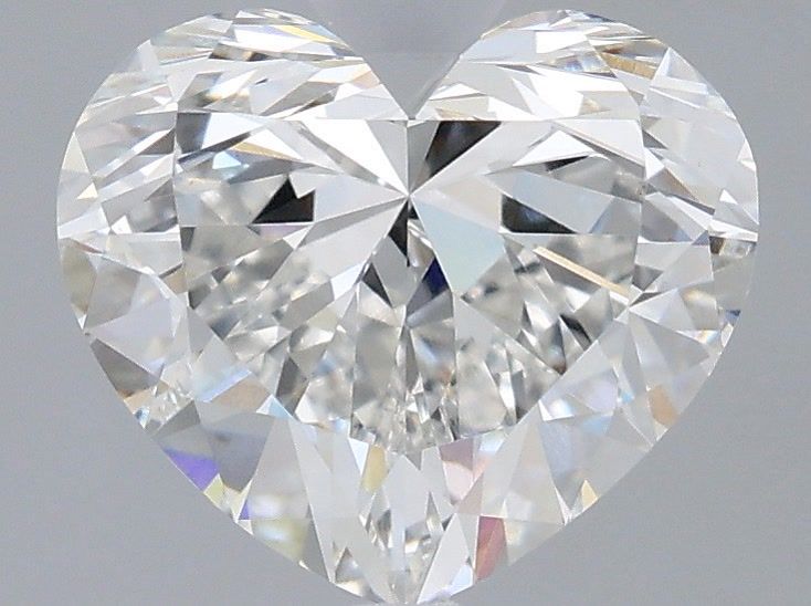 2.54 ct. heart Lab Grown Diamond front image