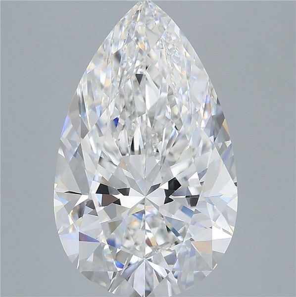 5.59 ct. pear Lab Grown Diamond front image