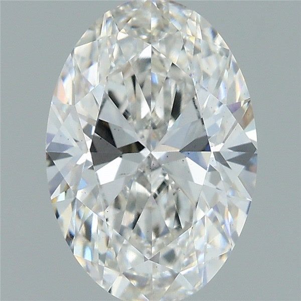 1.58 ct. oval Lab Grown Diamond front image