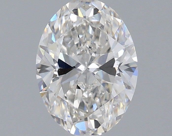 1.10 ct. oval Lab Grown Diamond front image