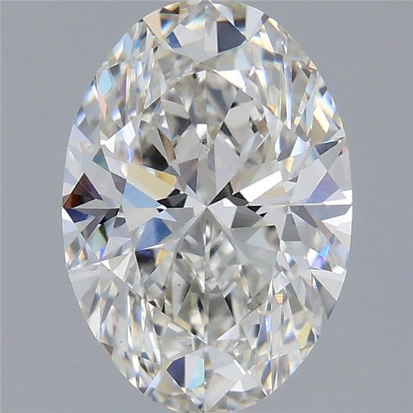 2.09 ct. oval Lab Grown Diamond front image