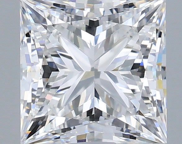 1.36 ct. princess Lab Grown Diamond front image