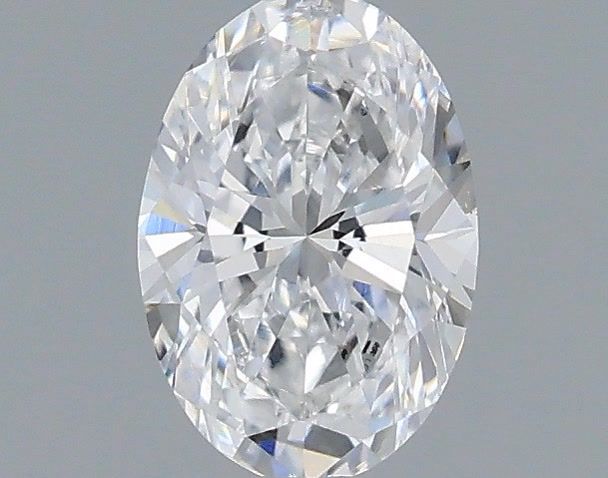 0.50 ct. oval Lab Grown Diamond front image