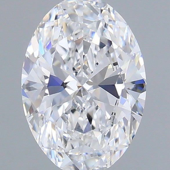0.96 ct. oval Lab Grown Diamond front image