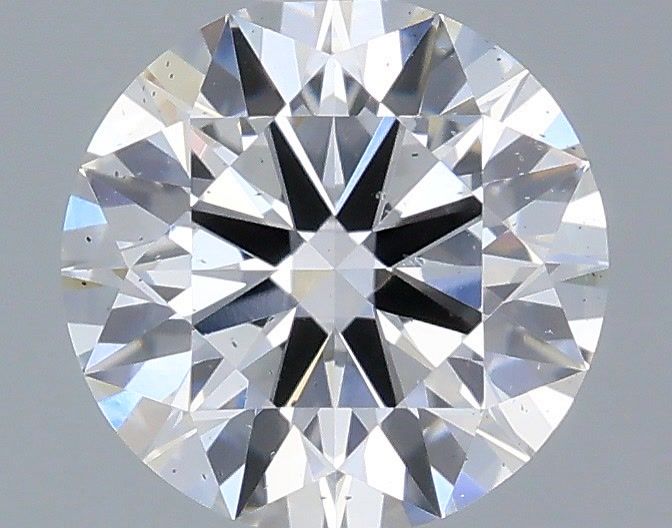 0.57 Carat D SI1 Round Lab Diamond