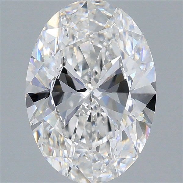 2.50 ct. oval Lab Grown Diamond front image