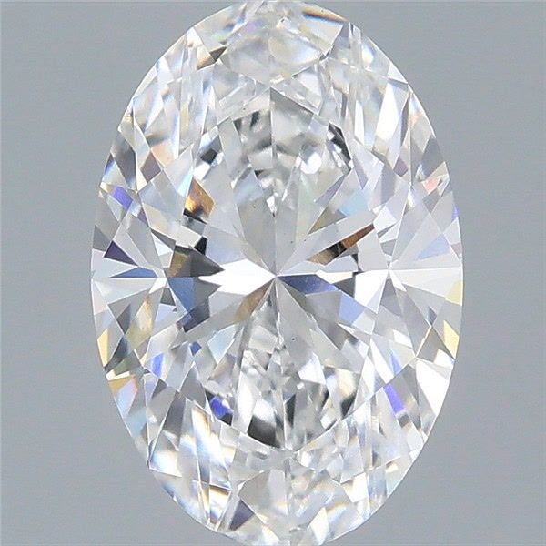 2.21 ct. oval Lab Grown Diamond front image