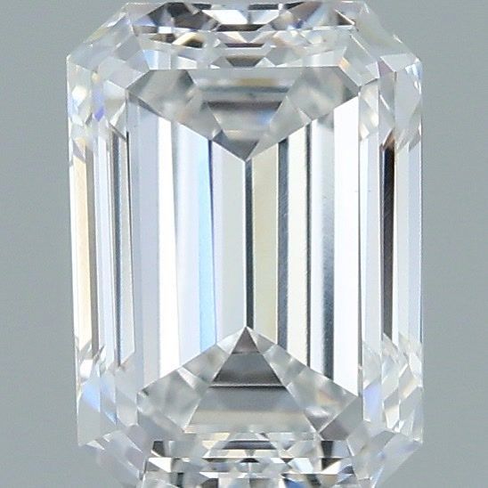 0.68 ct. emerald Lab Grown Diamond front image