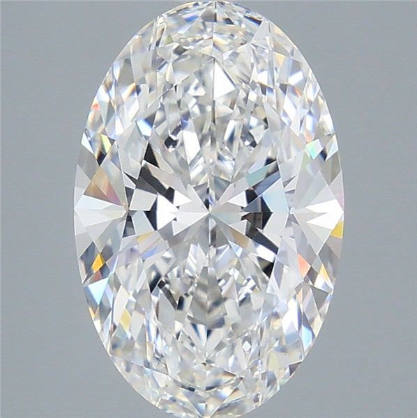 4.03 ct. oval Lab Grown Diamond front image
